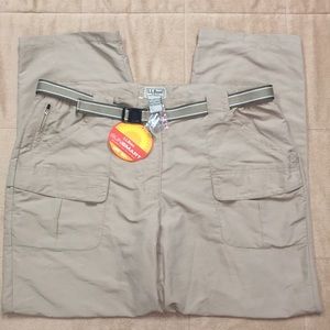 NWT MENS LL BEAN SUNSMART PANTS